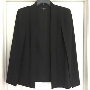 NWOT Tahari ASL Open-Front Cape Blazer
